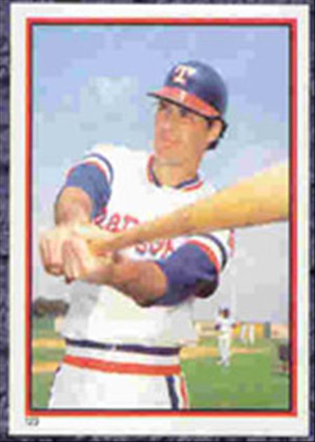 1983 Topps Baseball Stickers     123     Johnny Grubb
